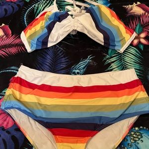 ModCloth rainbow bikini